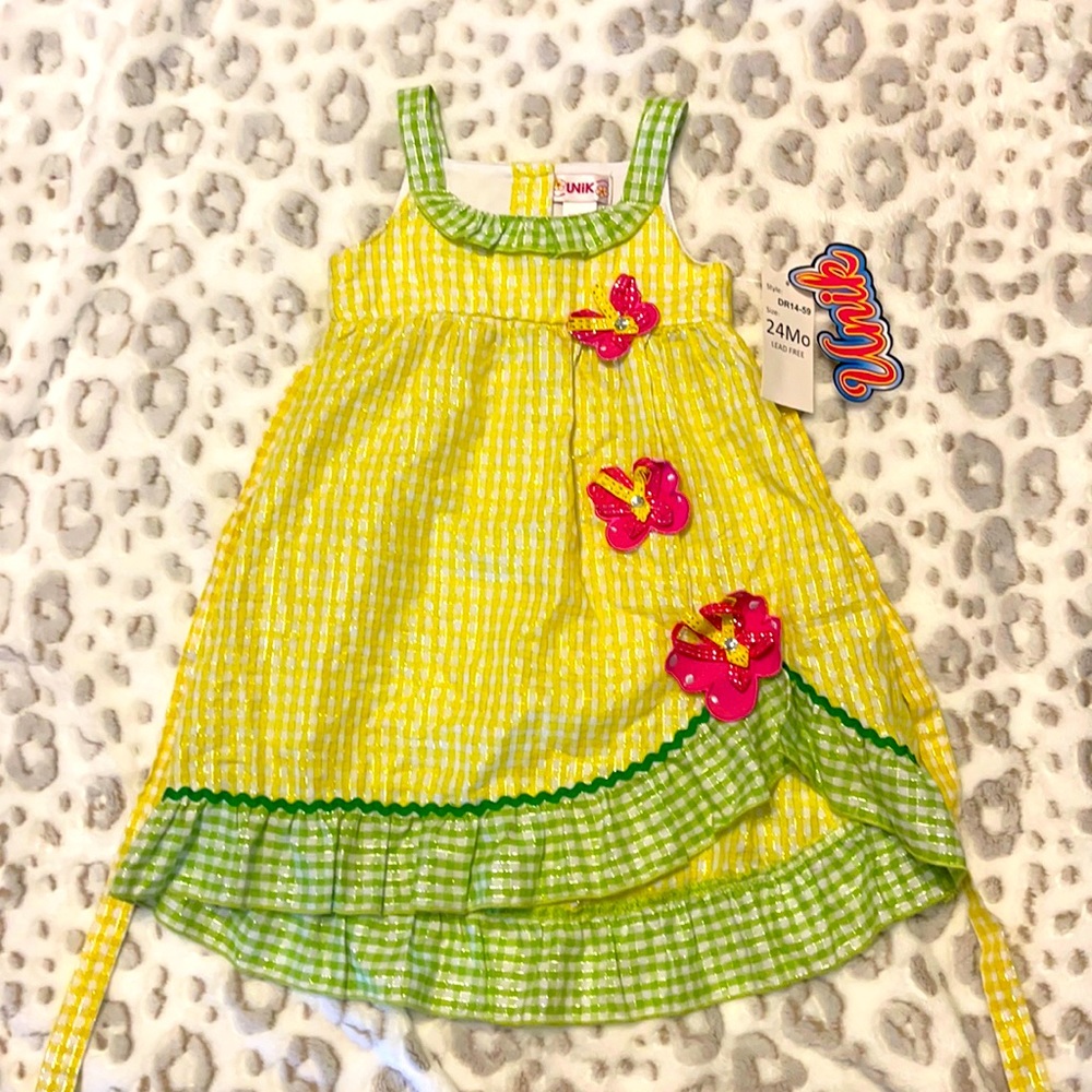 Toddler UNiK butterfly dress!